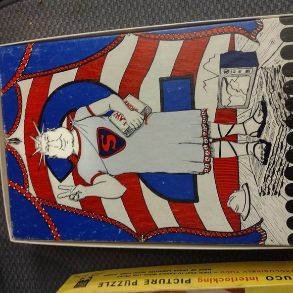 Vintage President  jigsaw puzzle - Nixon PUZZLE ONLY - Picture 2 of 2